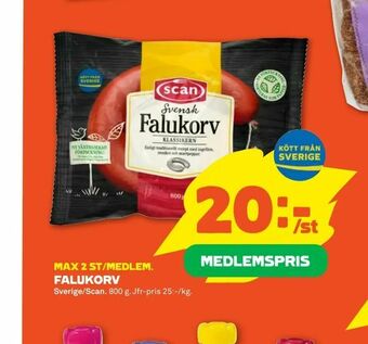 Stora Coop Falukorv erbjuda