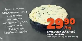 Stora Coop EKOLOGISK BLÅ GRUBÉ GRUVLAGRAD erbjuda