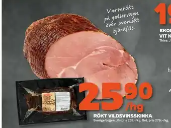RÖKT VILDSVINSSKINKA