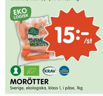 Tempo Morötter erbjuda