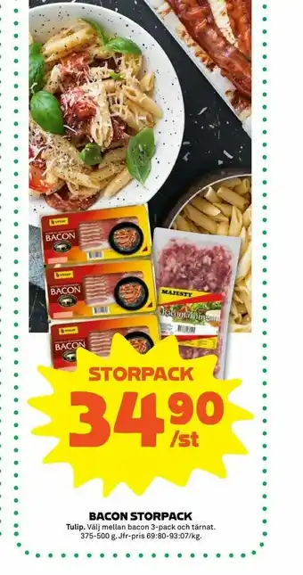 Stora Coop Bacon storpack erbjuda