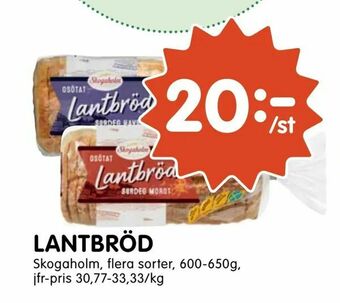 Tempo Lantbröd erbjuda