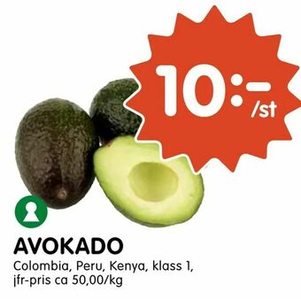Tempo Avokado erbjuda