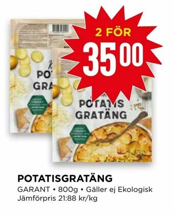 Willys Potatisgratäng erbjuda