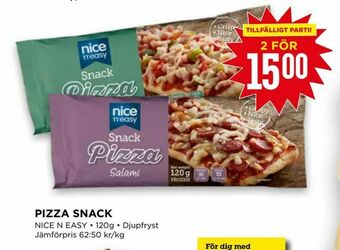 Willys Pizza snack erbjuda