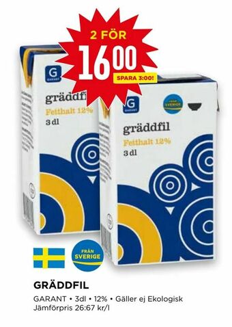Willys Gräddfil erbjuda
