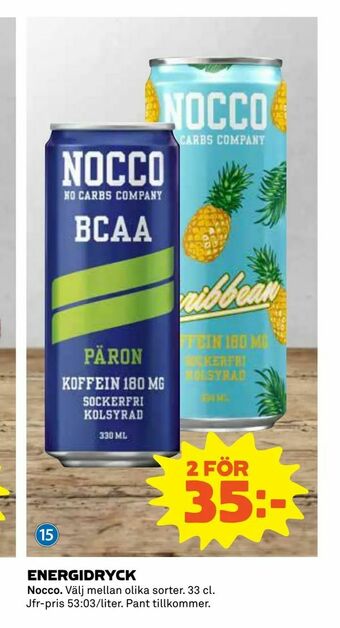 Coop Energidryck erbjuda
