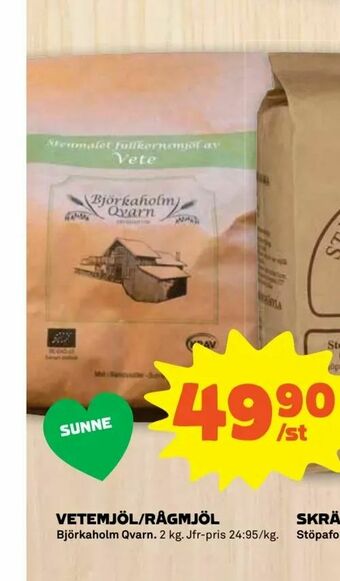 Coop Extra Vetemjöl/rågmjöl erbjuda