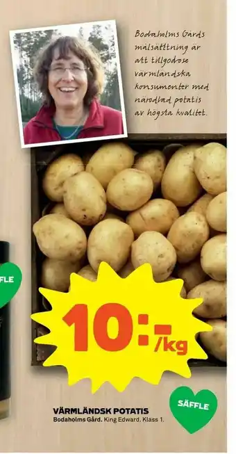 Coop Extra Värmländsk potatis erbjuda
