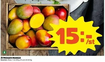 Coop Extra Ätmogen mango erbjuda