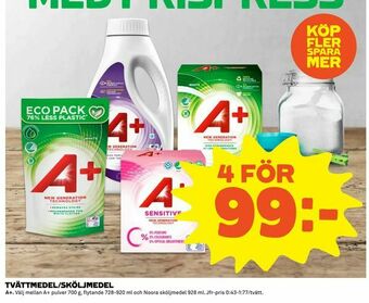 Coop Extra Tvättmedel/sköljmedel erbjuda
