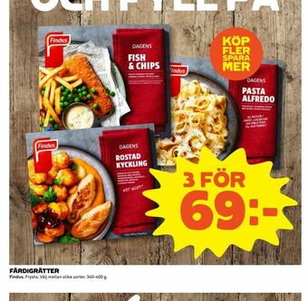 Coop Extra Färdigrätter erbjuda