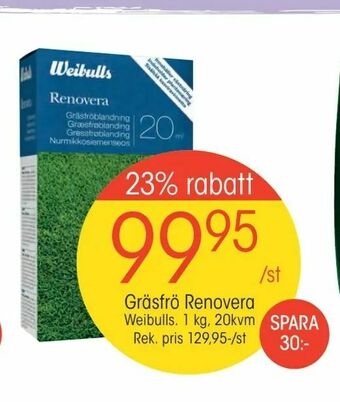 EKO Gräsfrö Renovera erbjuda