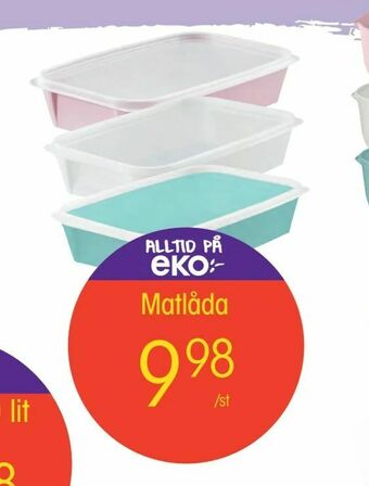 EKO Matlåda erbjuda