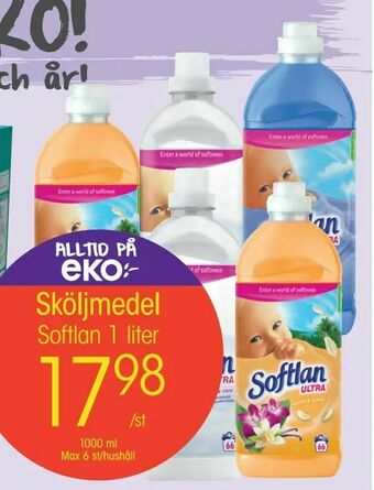 EKO Sköljmedel erbjuda
