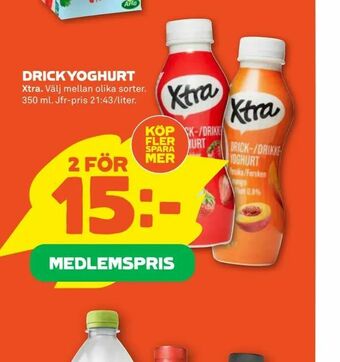Stora Coop Drickyoghurt erbjuda
