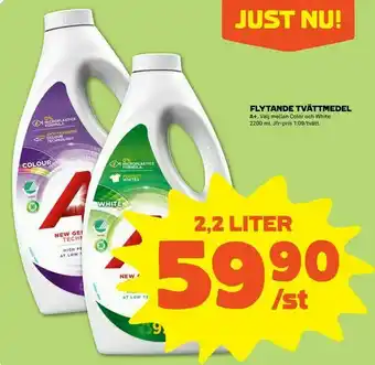 Stora Coop Flytande tvättmedel erbjuda