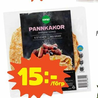 Coop Pannkakor erbjuda