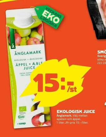 Ekologisk juice