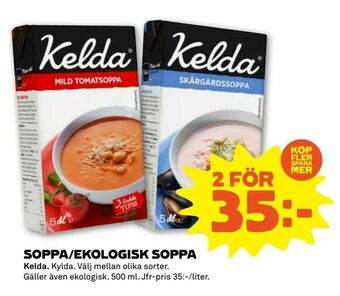 Soppa/ekologisk soppa