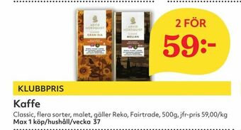 Hemköp Kaffe erbjuda