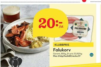 Hemköp Falukorv erbjuda