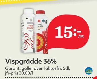 Hemköp Vispgrädde 36% erbjuda