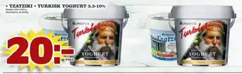 minmatbutik Tzatziki • turkisk yoghurt 3,3-10% erbjuda