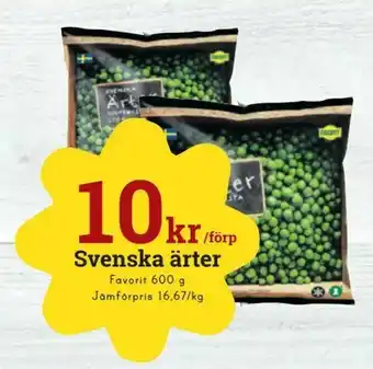 Svenska ärter