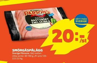 Stora Coop Smörgåspålägg erbjuda
