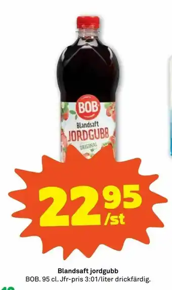 Blandsaft jordgubb