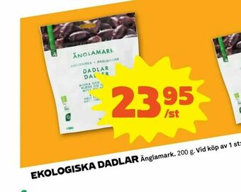 Stora Coop Ekologiska dadlar erbjuda