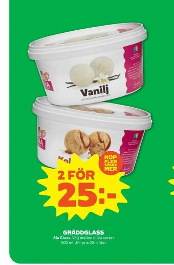Stora Coop Gräddglass erbjuda