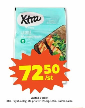 Stora Coop Laxfilé 4-pack erbjuda