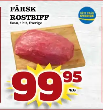 Matdax Färsk rostbiff erbjuda