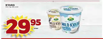 Supergrossen Kvarg erbjuda