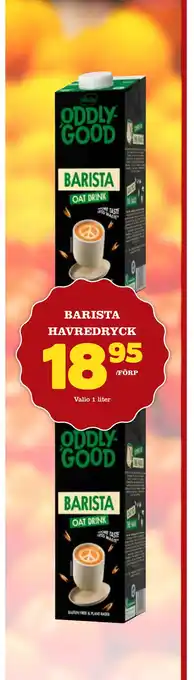 Bonum Matmarknad Barista havredryck erbjuda