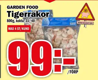 Matdax Tigerräkor erbjuda