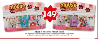 ÖoB Mouse in the house figurer 5-pack erbjuda
