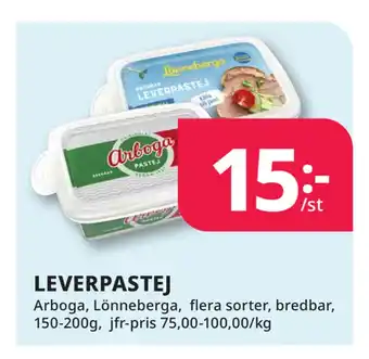 Tempo Leverpastej erbjuda