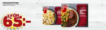 Matdax Färdigrätter erbjuda