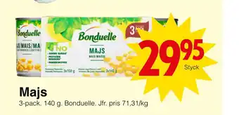 Matöppet Majs erbjuda