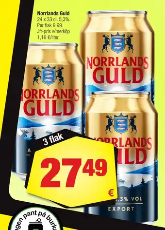 Calle Norrlands guld erbjuda