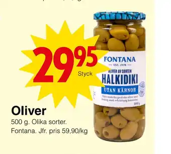 Matöppet Oliver erbjuda