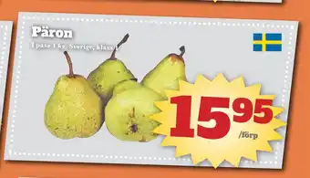 Bonum Matmarknad Päron erbjuda