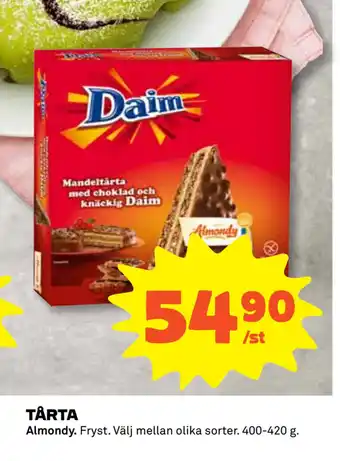 Coop Daglivs Tårta erbjuda