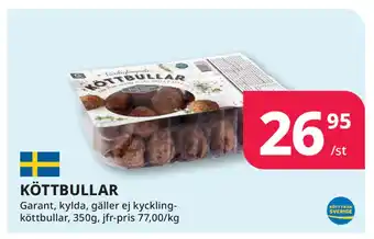 Tempo Köttbullar erbjuda