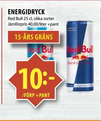 Matvärlden Tensta Energidryck erbjuda
