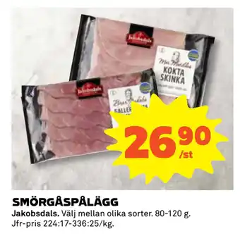 Coop Daglivs Smörgåspålägg erbjuda
