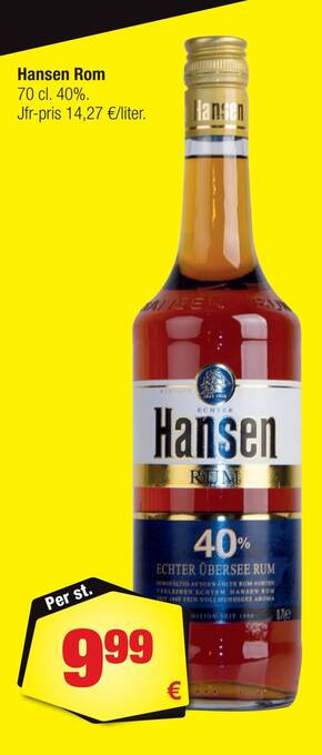Calle Hansen rom erbjuda